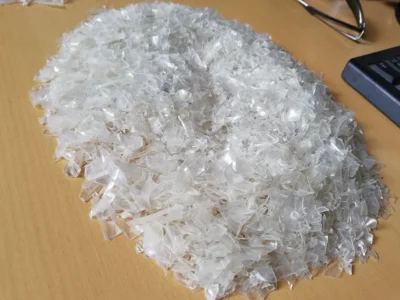 HOT Washed PET Bottle Flakes Scrap